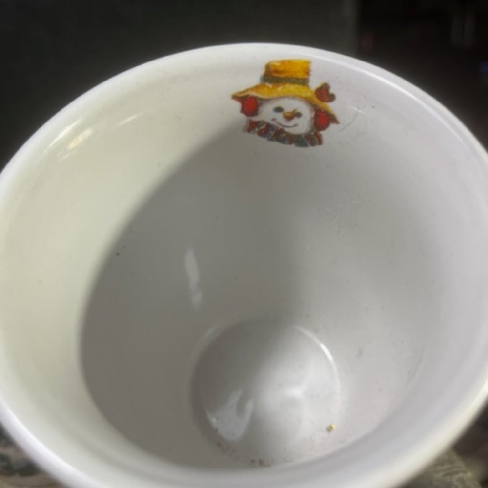 Two Snowmen Mugs - Picture 3 of 4
